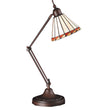 Meyda Lighting 65946 23"H Prairie Mission Adjustable Desk Lamp