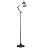 Meyda Lighting 65947 68"H Prairie Mission Adjustable Floor Lamp