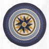 Earth Rugs RP-350 Compass Round Patch 27``x27``