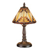 Meyda Lighting 66223 14"H Nuevo Mission Mini Table Lamp