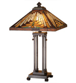 Meyda Lighting 66230 24.5" H Nuevo Mission Table Lamp