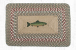 Earth Rugs PP-09 Fish Oblong Patch 20``x30``