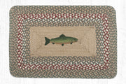 Earth Rugs PP-09 Fish Oblong Patch 20``x30``