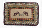 Earth Rugs PP-19 Moose/Pinecone Oblong Patch 20``x30``