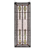 Meyda Lighting 68020 11"W X 30"H Spear of Hastings Stained Glass Window Panel