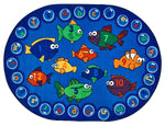 Carpet For Kids Fishing for Literacy Rug