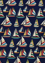 Couristan Outdoor Escape Yachting 7'10" X 7"10" Round Indoor/Outdoor  Transitional Rug