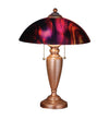 Meyda Lighting 69491 21.5"H Cabernet Swirl Table Lamp