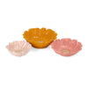 Imax Worldwide Home Clara Ceramic Flower Bowls - Set of 3