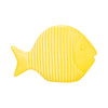 Sagebrook Home 17797-01 Ceramic, 12" V Striped Fish, Yellow