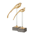 Imax Worldwide Home Tala Bird Statuary - Set of 2