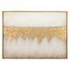 Sagebrook Home 70121 47"x35" Handpainted Horizon Canvas With Gold Foil