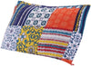 Benzara Vistula Standard Size Rectangular Fabric Sham with Geometric Prints, Multicolor