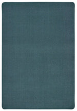 Carpet For Kids Soft-Touch Texture Blocks - Slate Blue Rug