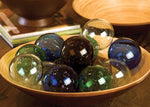 Kalalou CRL302 Recycled Glass Ball-Blue