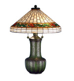 Meyda Lighting 71437 25"H Bungalow Pine Cone Table Lamp