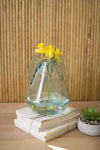 Kalalou CRL6015 Recycled Glass Angel Vase - Medium