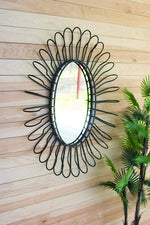 Kalalou CMNQ1008 Rolled Wire Wall Mirror