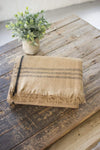 Kalalou NRV1304 Wool Blanket, Khaki