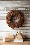 Kalalou CMH1013 Pinecone Wreath