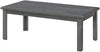 Benzara 48 Inch Rectangular Wooden Coffee Table, Gray