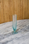 Kalalou CRL6041 Recycled Champagne Glass - Artisan Swirl