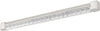 Benzara 40 Watt Linear Metal Track Fixture with Adjustable Angles, White