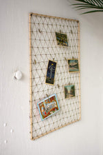 Kalalou NKE1268 Wire Christmas Card Holder with Ten Clips