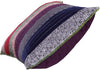 Benzara Rhine Textured Pattern King Pillow Sham with Fabric Bound Edges, Multicolor