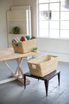 Kalalou A6122 Set of 2 Rectangle Seagrass Baskets