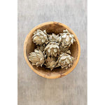 Kalalou NTRP1016 Bag of Nine Faux Artichokes - Natural