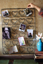 Kalalou NNL1010 Wire Twenty-Four Heart Photo/Card Holder