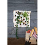 Kalalou H3973 Round Clay Wall Art with Holes