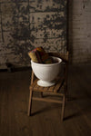 Kalalou CPH3367 Large White Ceramic Vase
