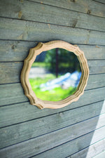 Kalalou CCG1562 Oval Wooden Mirror