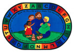 Carpet For Kids Jesus Loves the Little Children Educational Rug