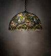 Meyda Lighting 72315 20" Wide Trillium & Violet Pendant