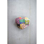 Kalalou NRV2202 Heart Shape Kantha Pillow