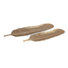 IMAX Worldwide Home Angelo Aluminum Decorative Trays - Set of 2