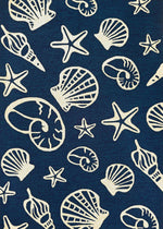 Couristan Outdoor Escape Cardita Shells 7'10" X 7"10" Round Indoor/Outdoor  Transitional Rug