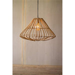 Kalalou NNL2520 Cane Triangle Pendant Light