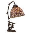 Meyda Lighting 74046 15"H Tiffany Fishscale Accent Lamp