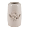 Sagebrook Home 17992 Ceramic, 8" Flower Bunch Vase, Ivory