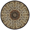 Kaleen Rugs Tara Rounds Collection 7702-02 Black Area Rug