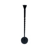 Sagebrook Home 18196-01 Metal, 30" Twisted Floor Taper Candleholder, Black
