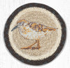 Earth Rugs LC-599 Sandpiper Round Large Coaster 7``x7``