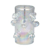Sagebrook Home 18015-01 Glass, 9" Vase W/ Knots Irid