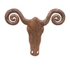 Sagebrook Home 18315 Wood, 34X27'' Carved Bighorn, Natural