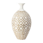 IMAX Worldwide Home Kelsang Tall Earthenware Vase