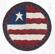 Earth Rugs Rustic Americana Flag Jute Trivet – Earth Rugs 10